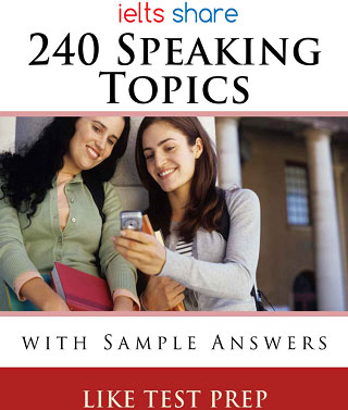 کتاب 240 Speaking Topics with Sample Answers