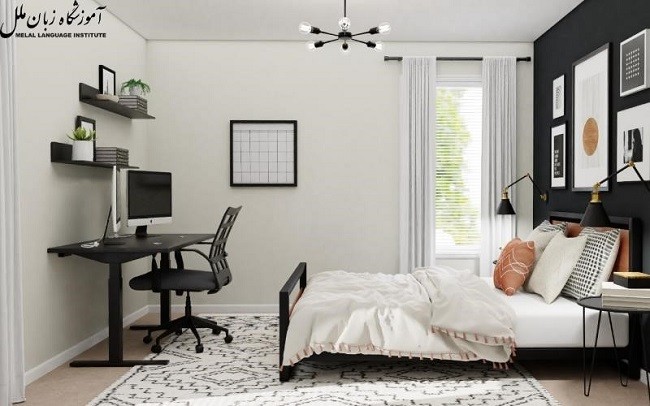 وسایل اتاق خواب به انگلیسی + مثال و سوالات رایج