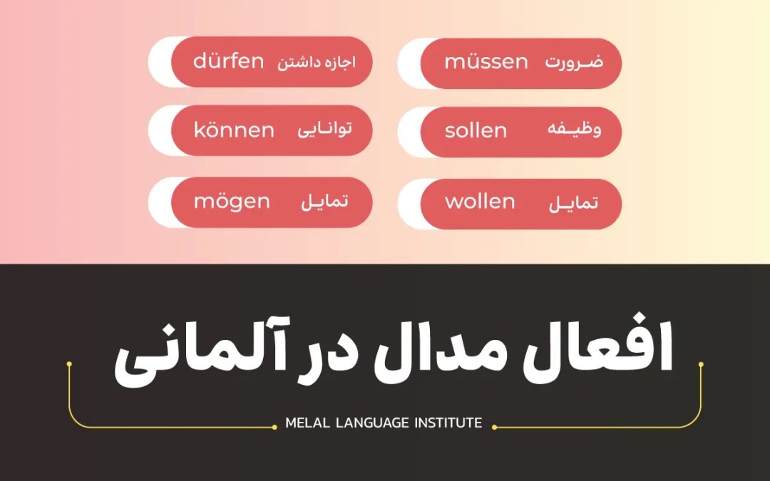 افعال مدال در آلمانی
