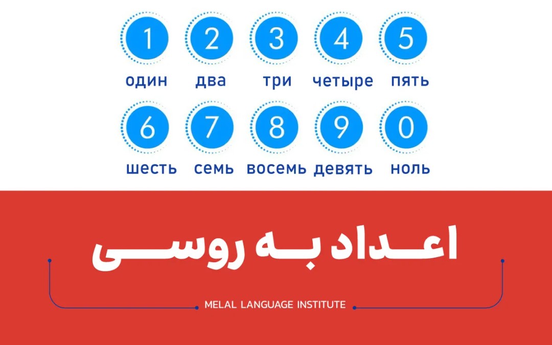 اعداد به روسی