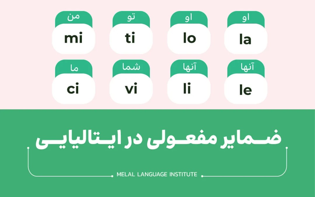 ضمایر مفعولی در ایتالیایی