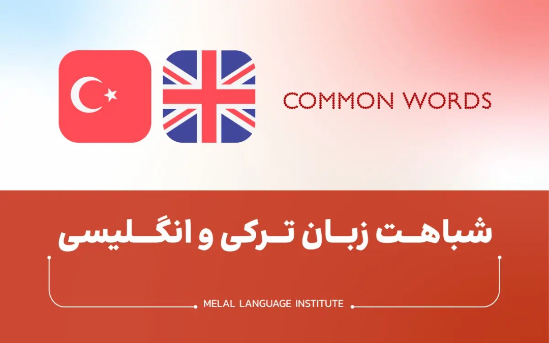 شباهت زبان ترکی و انگلیسی