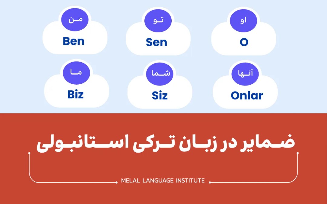 ضمایر در زبان ترکی استانبولی