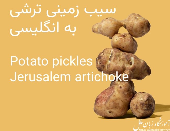 سیب زمینی ترشی به انگلیسی