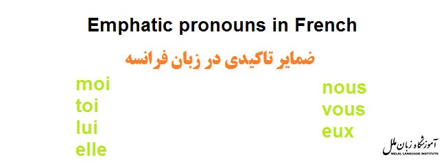 ضمایر تاکیدی در زبان فرانسه (Pronoms Toniques)