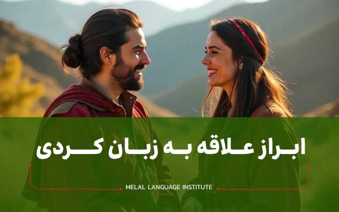 ابراز علاقه به زبان کردی