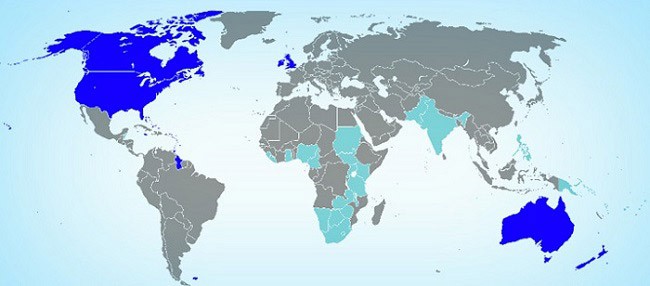 67 تا کشورهای انگلیسی زبان| کشورهای انگلیسی زبان برای مهاجرت