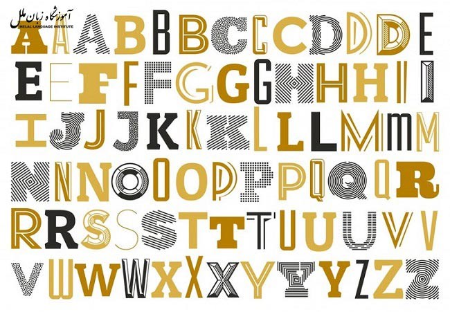 الفبای زبان سوئدی به همراه تلفظ فارسی